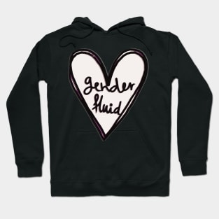 Gender Fluid Heart Hoodie